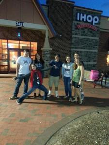 Well this is a little out of order again but even though it was insanely awkward it was nice to go out to eat for my birthday with my new and old friends. 