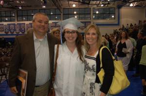 After 13 years of schooling I always had the support of these two people right by my side. My mom and dad, looking rather spiffy for my special day I must add.