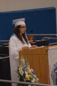 After what felt like an eternity I stood up in front of over a thousand some people, even more watching online, I performed my graduation speech. 