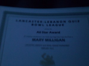 This was one of the high-lights of my year. All of high school I hardly got recognized for anything and to be recognized for something that I wanted but never thought I'd get. I'd also like to apologize for the poor picture quality, but it was a shining moment of 2013.