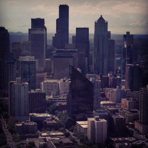 Just a spectacular shot of one of the prettiest cities in the world: Seattle.