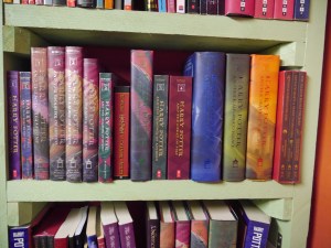 I got a little book shelf happy, not even sorry.